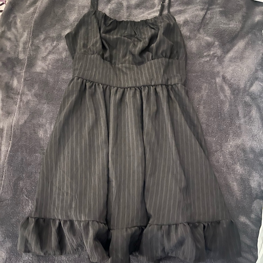 SHEIN Black Mini Dress